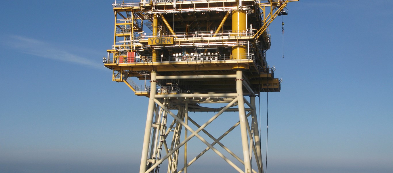 York platform in the Southern North Sea