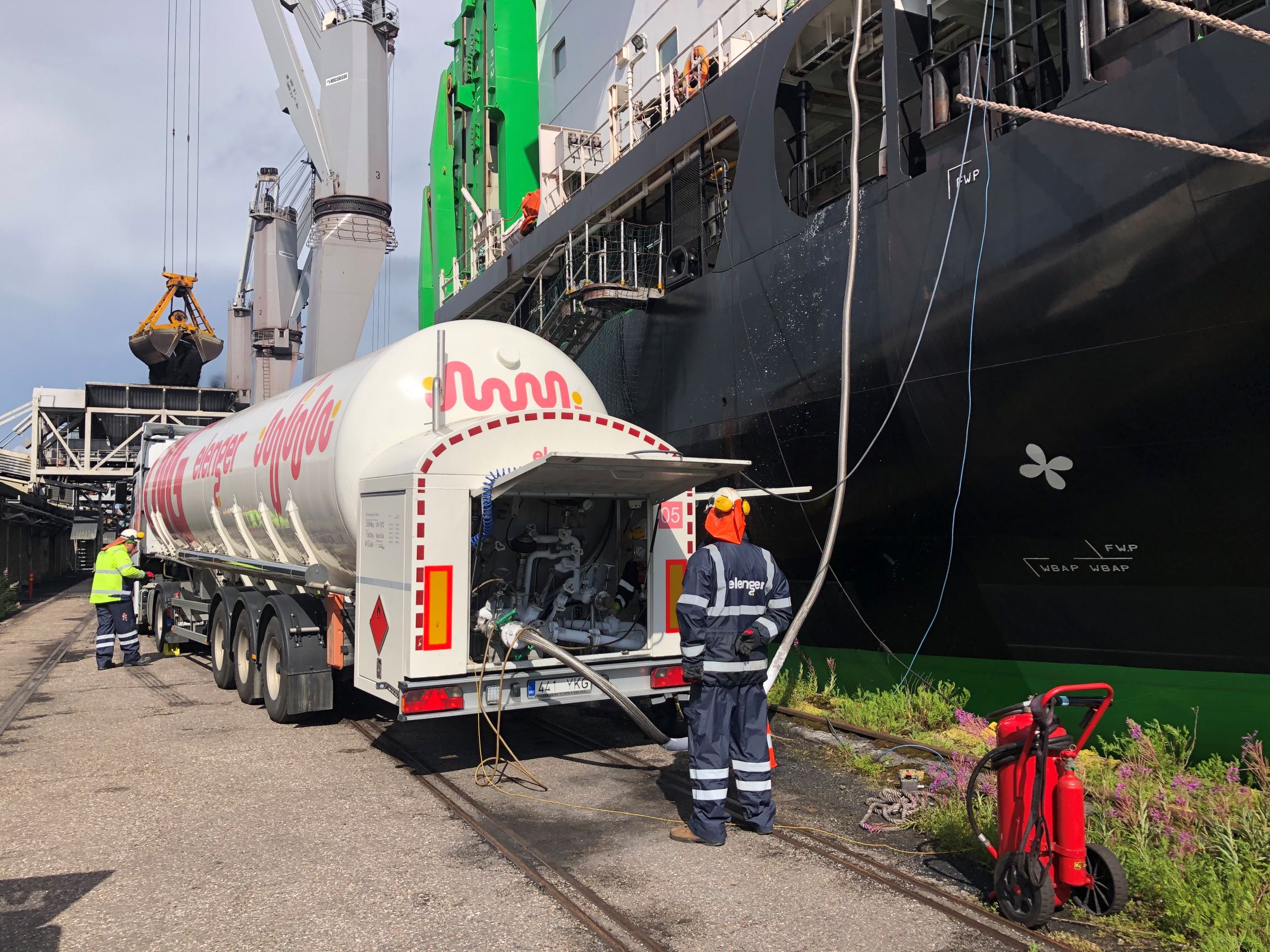 Eesti Gaas starts LNG bunkering at port of Hanasaari, Finland