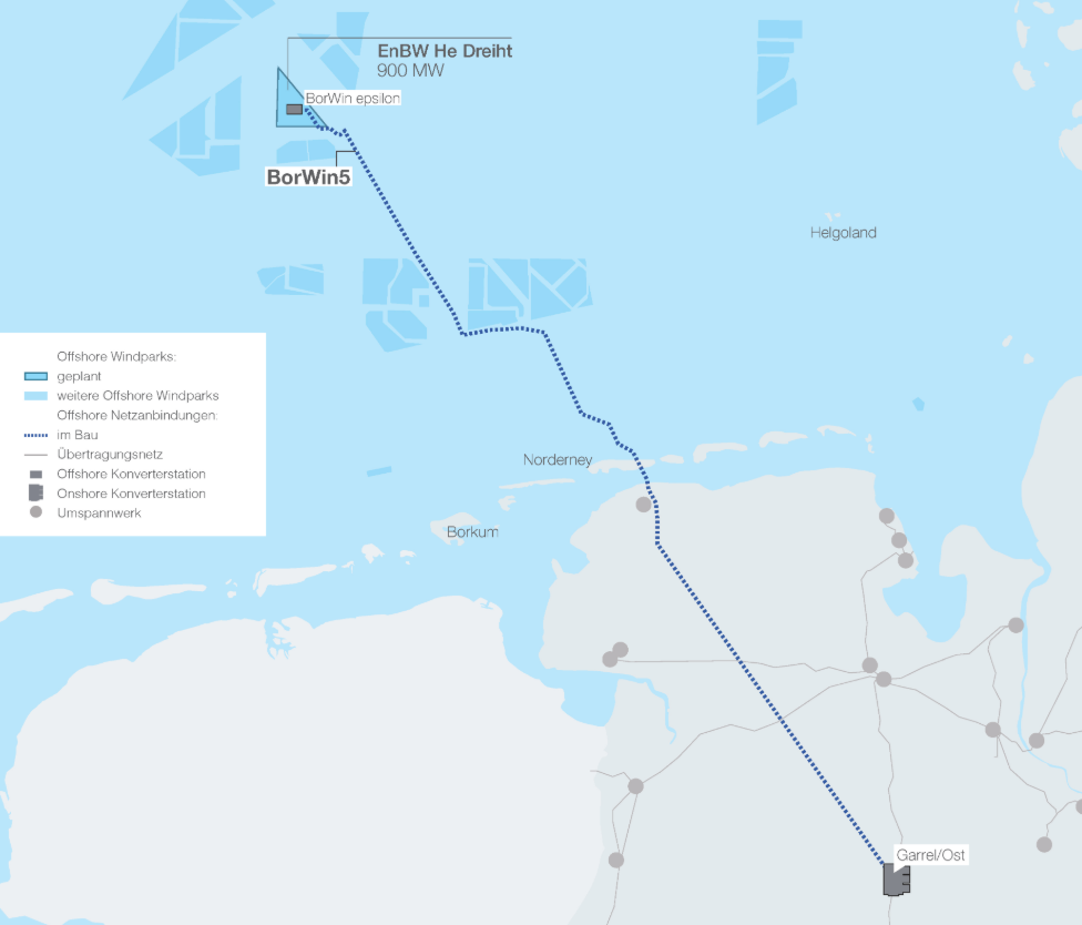Siemens-Dragados Offshore consortium to build BorWin5 substations