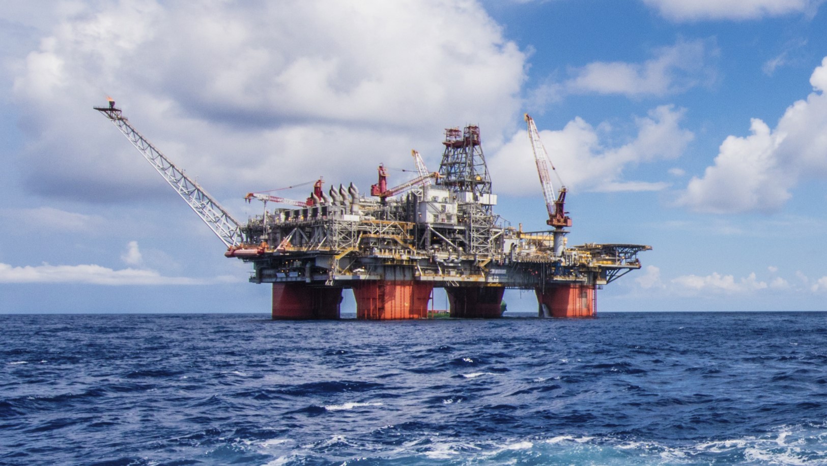 Thunder Horse platform in Gulf of Mexico; Source: BP BSEE