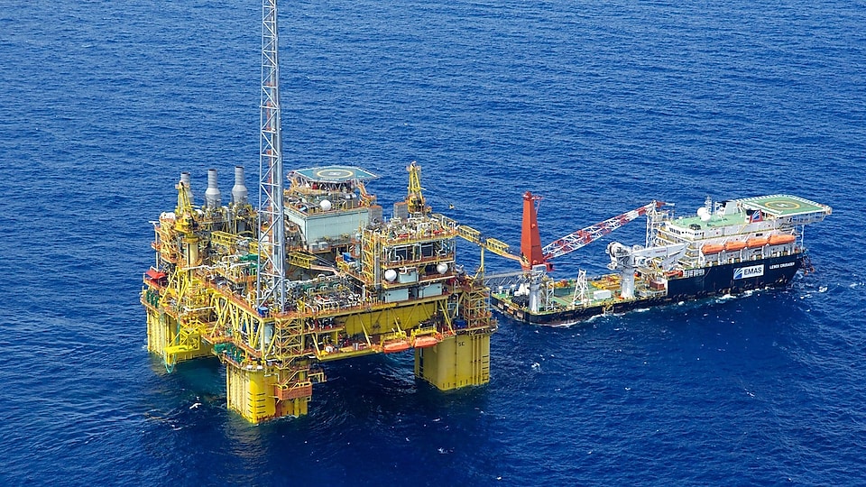 Gumusut-Kakap platform offshore Malaysia; Source: Shell Dayang