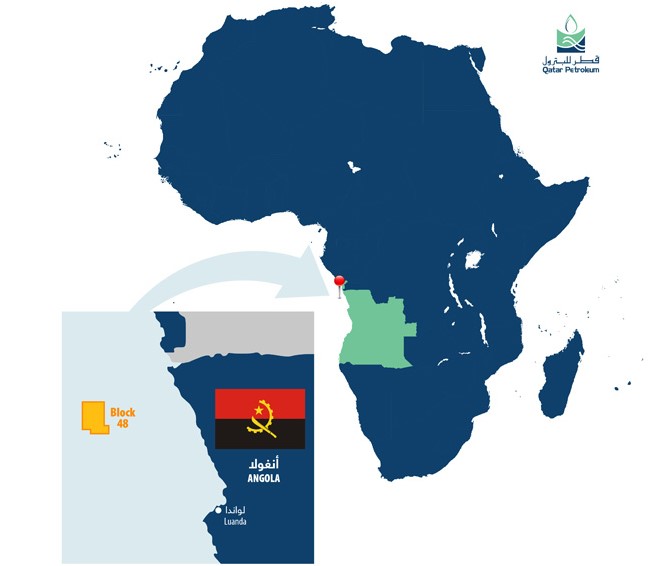 Block 48 map; Source: Qatar Petroleum