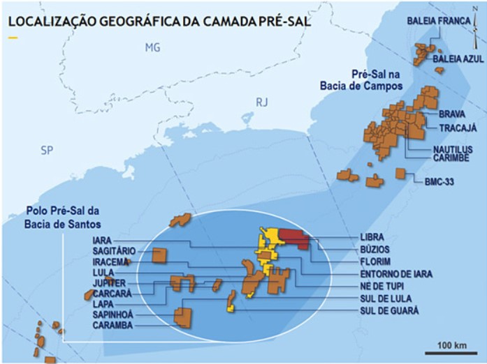 Jupiter location; Source: Petrobras