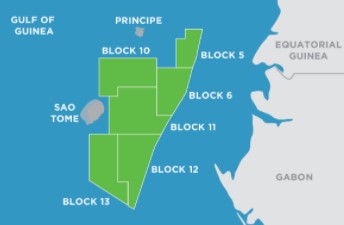 São Tomé & Príncipe assets; Source: Kosmos Energy