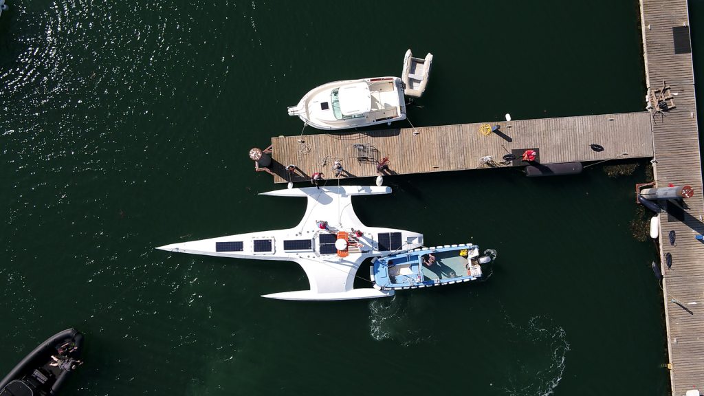 launching of Mayflower autonomous ship