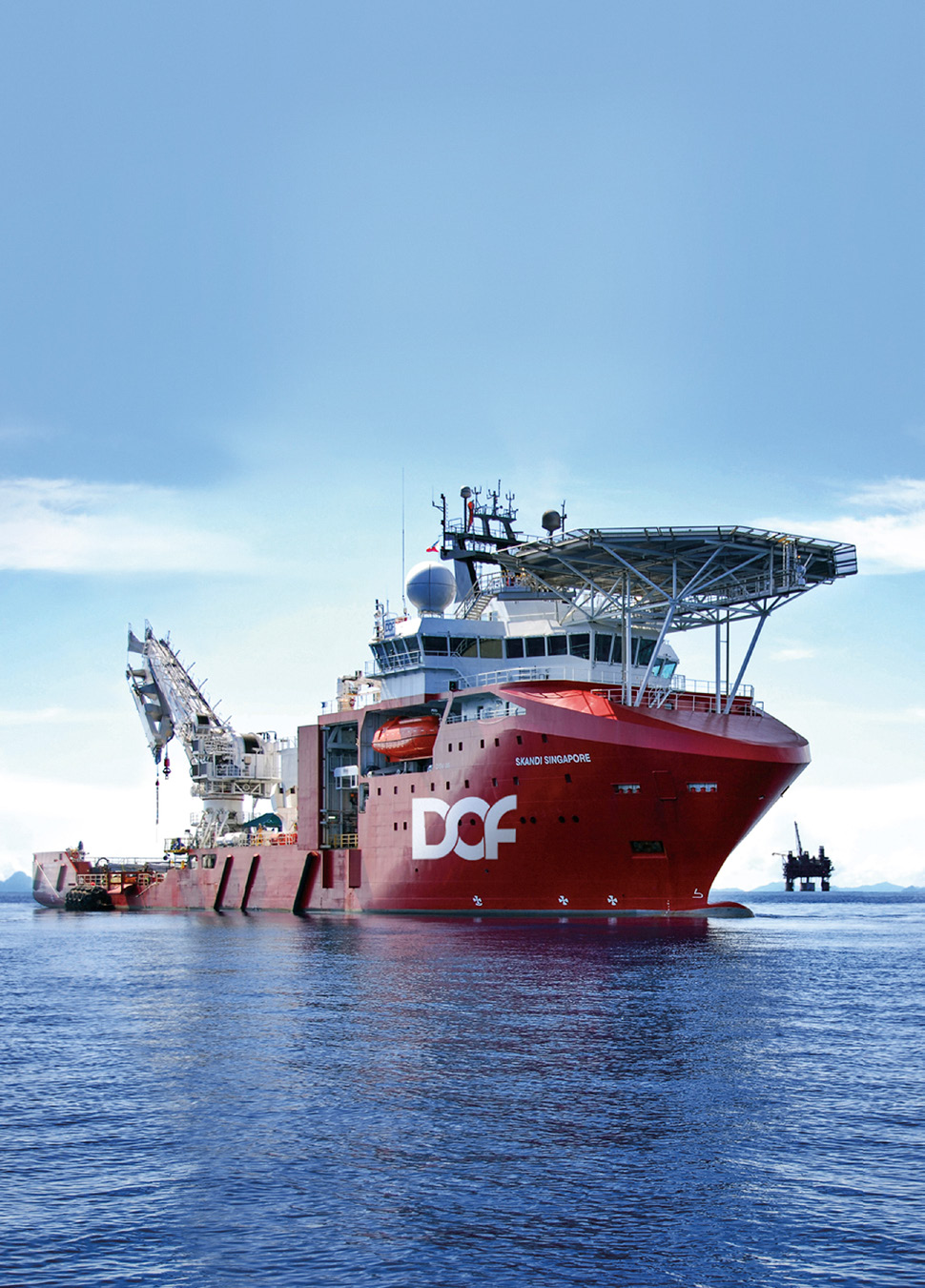 DOF Subsea vessel Skandi Singapore