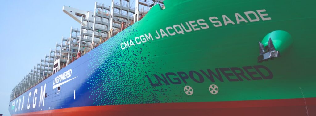 CMA CGM takes delivery of world's largest LNG-powered vessel