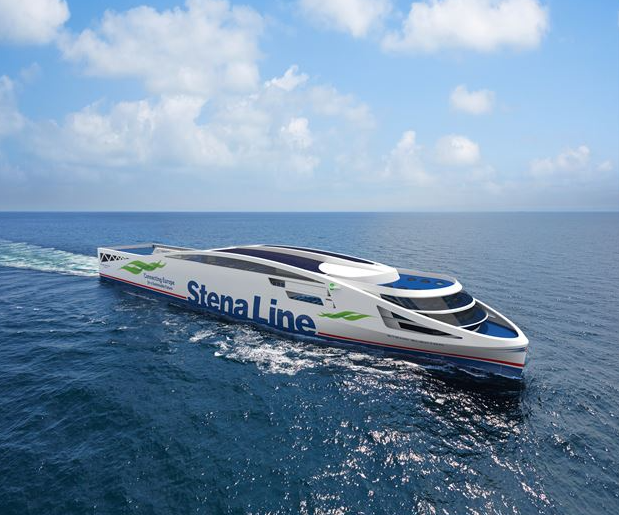 Stena Elektra battery-powered ferry