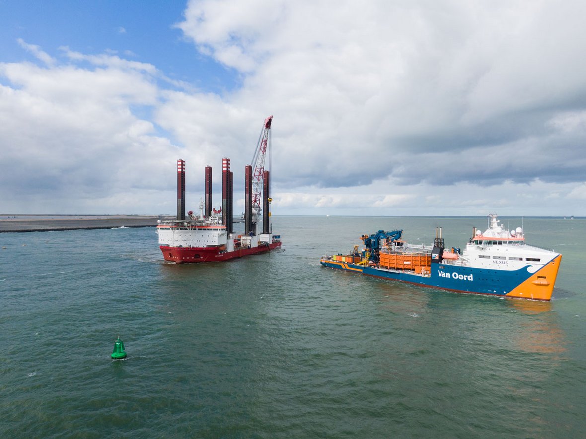 Export cable installation starts at Hollandse Kust (zuid)