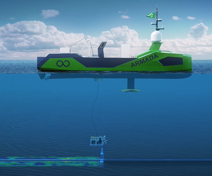 Saab Seaeye Leopard ROV with Ocean Infinity armada