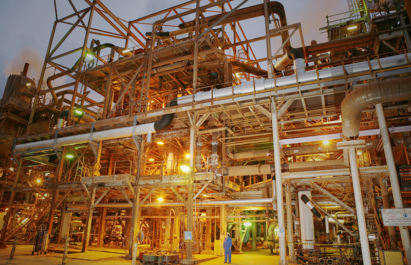 Alcoa's Pinjarra refinery in Western Australia