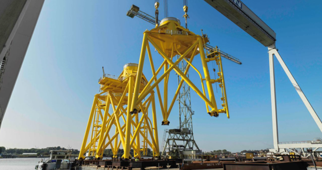 Lamprell Jackets for Moray East OWF - Offshore Energy