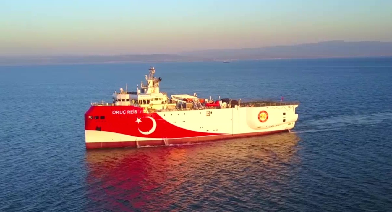 Oruc Reis seismic vessel; Source: General Directorate of the Mineral Research & Exploration of Turkey