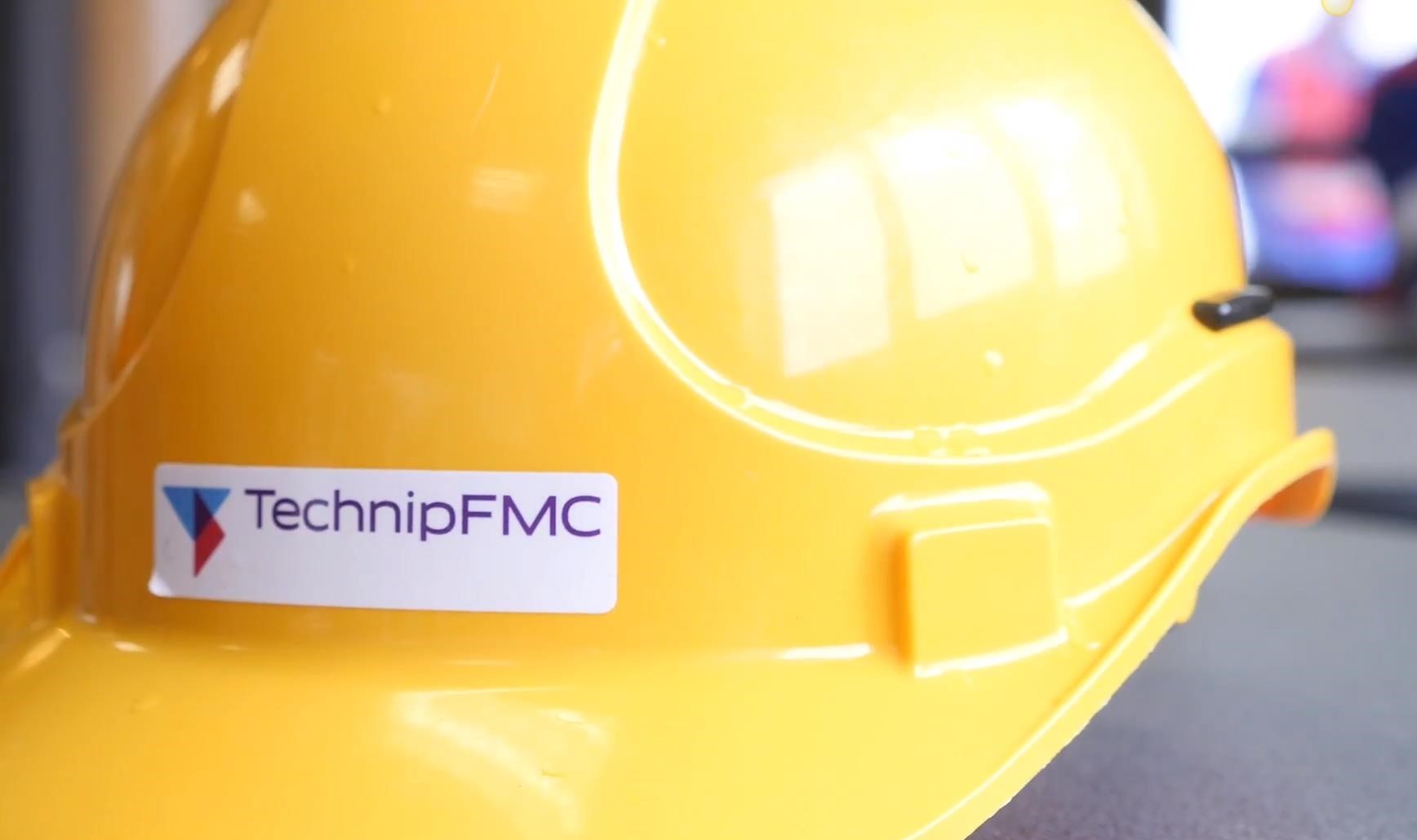 TechnipFMC helmet