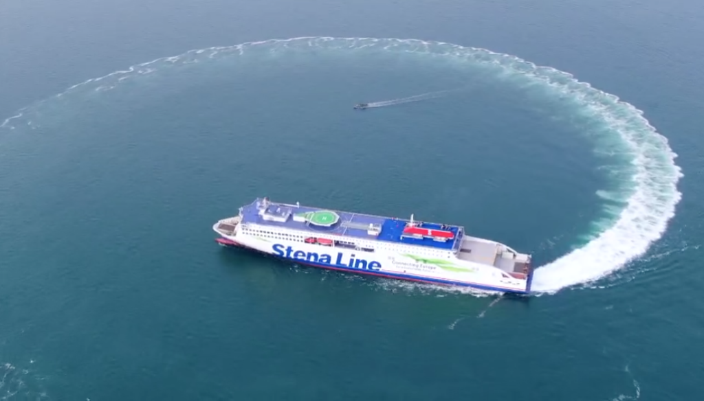 Stena Embla sea trials