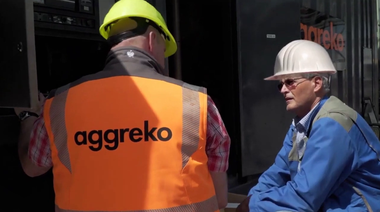 Efficient offshore power with Aggreko