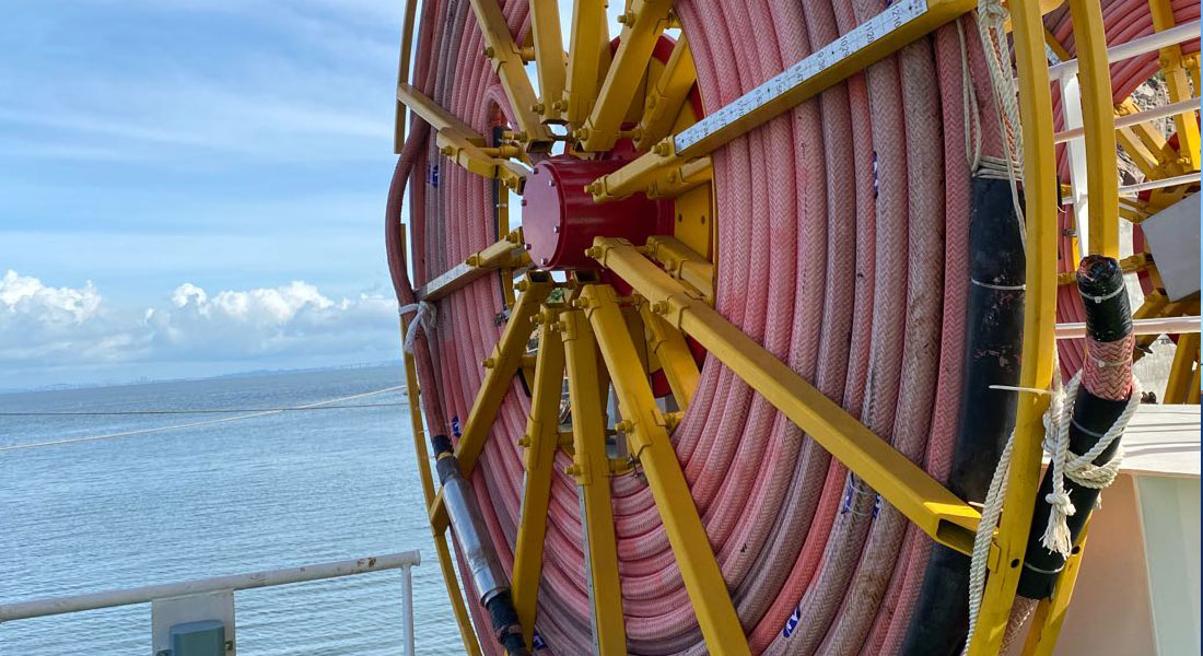Novacavi reinforced cable for underwater tunnelling project