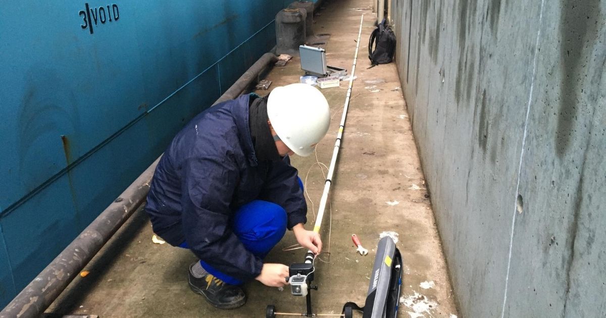 Nippon Paint Marine diverless hull inspection tool