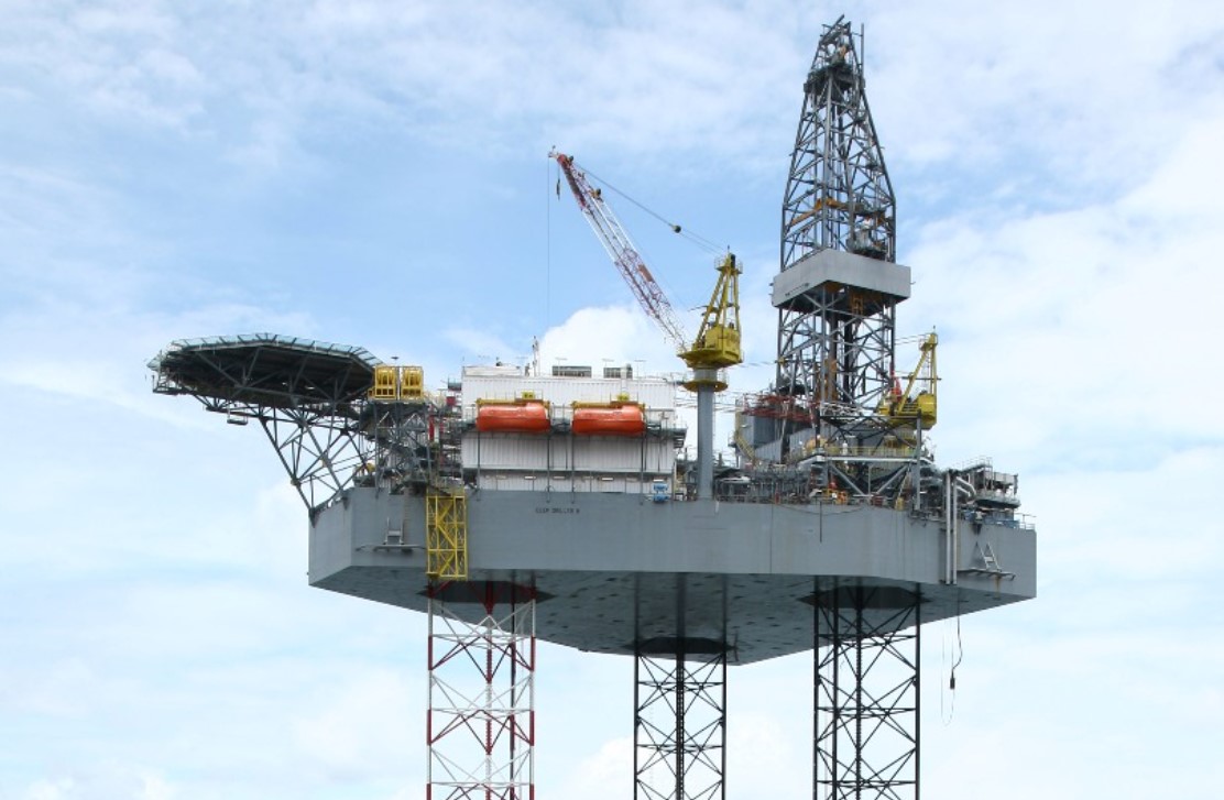 An Aban Offshore-owned rig