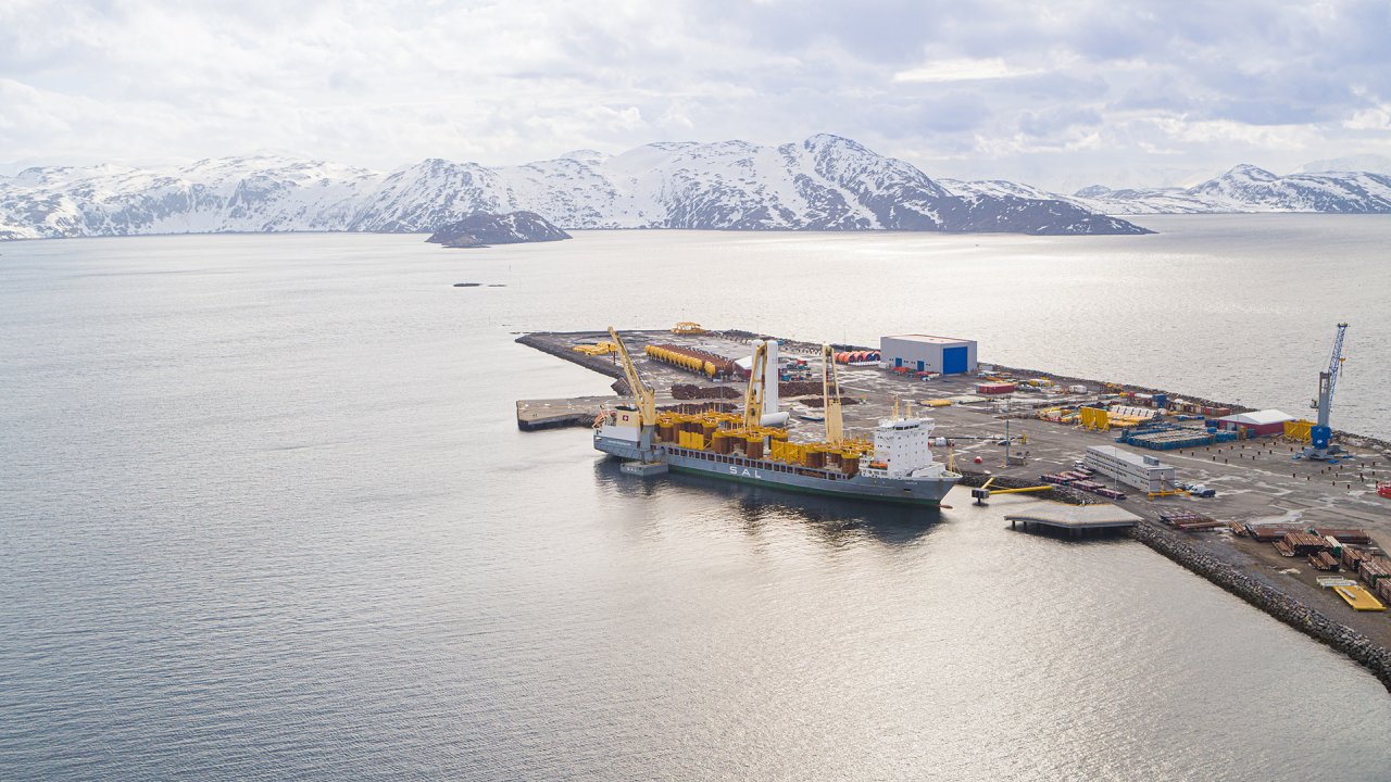 NorSea Polarbase south of Hammerfest; Source: Equinor