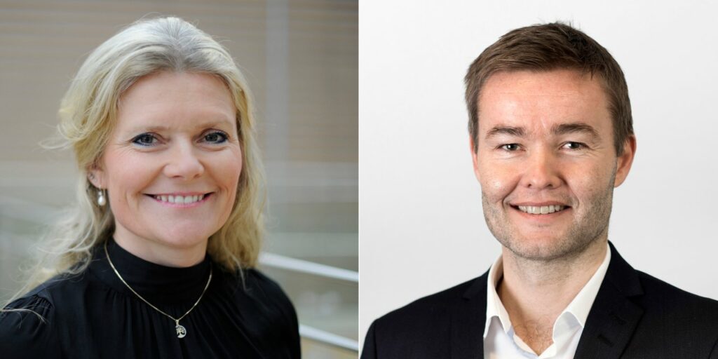 Peggy Krantz-Underland, Equinor’s chief procurement officer, and Trond Bokn, acting senior vice president for project development in Equinor