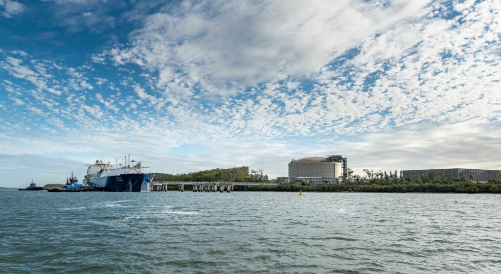 Gladstone LNG exported edge up in October