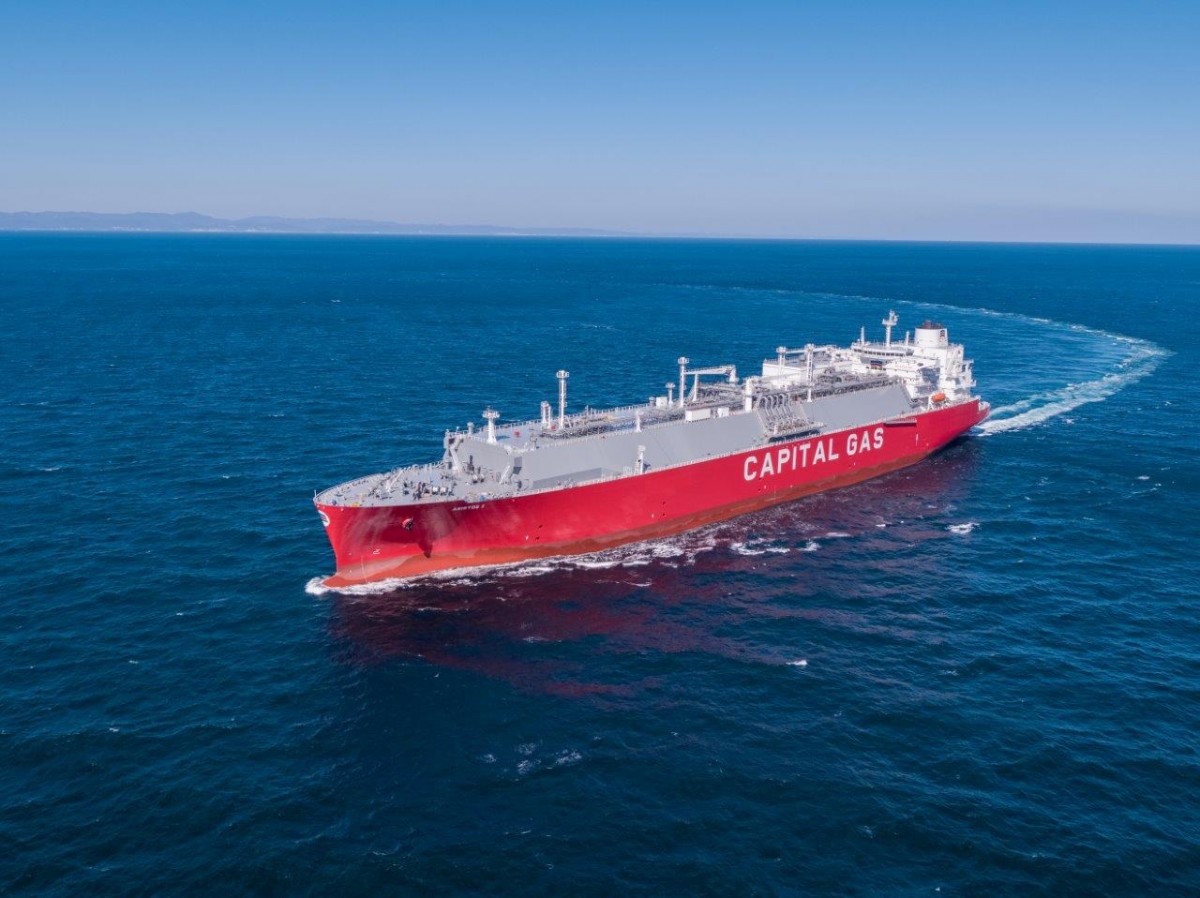 Capital Gas takes delivery of LNG newbuild