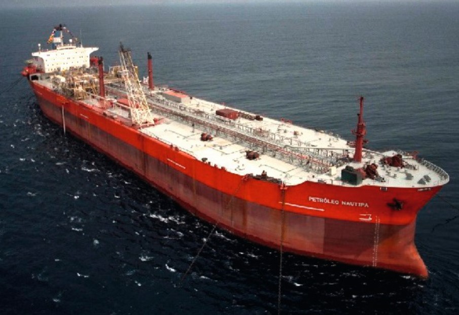 Petroleo Nautipa - FPSO working on the Etame Marin block; Source: BW Offshore Vaalco Sasol