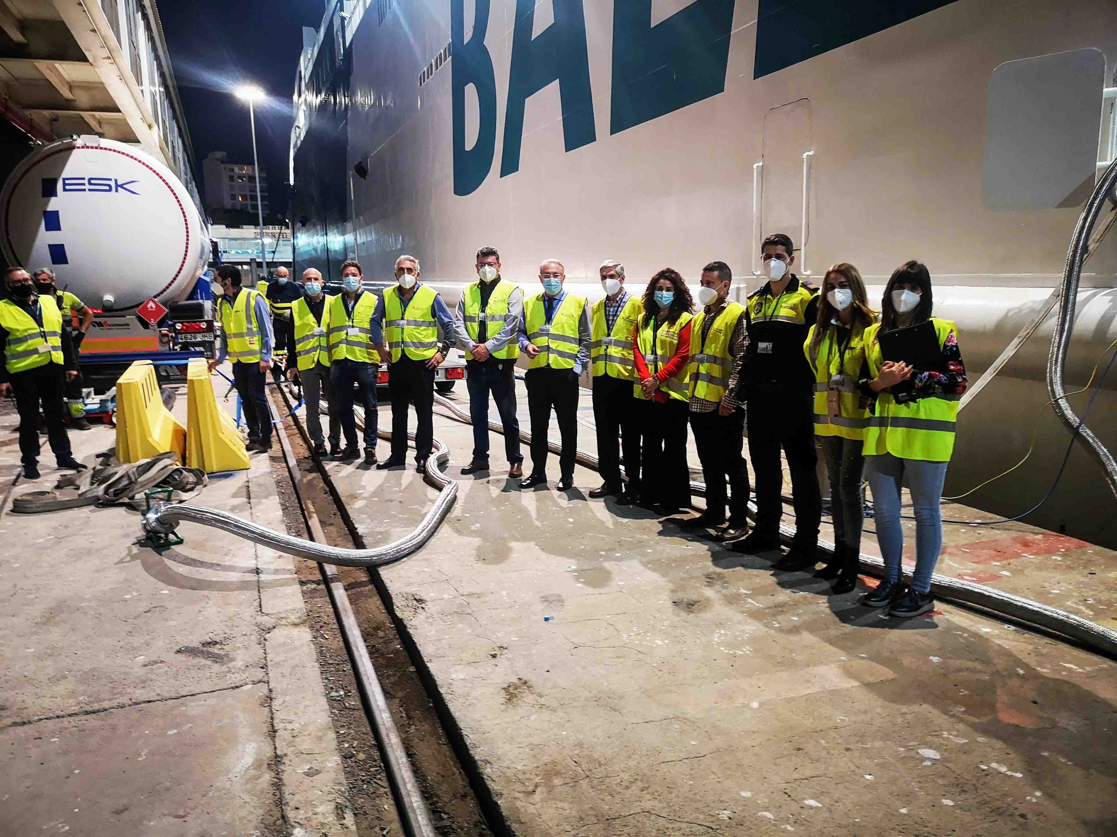 Baleària completes first LNG bunkering in Port of Almeria