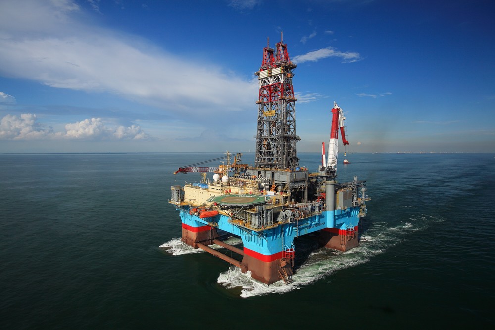 Maersk Developer semi-sub rig