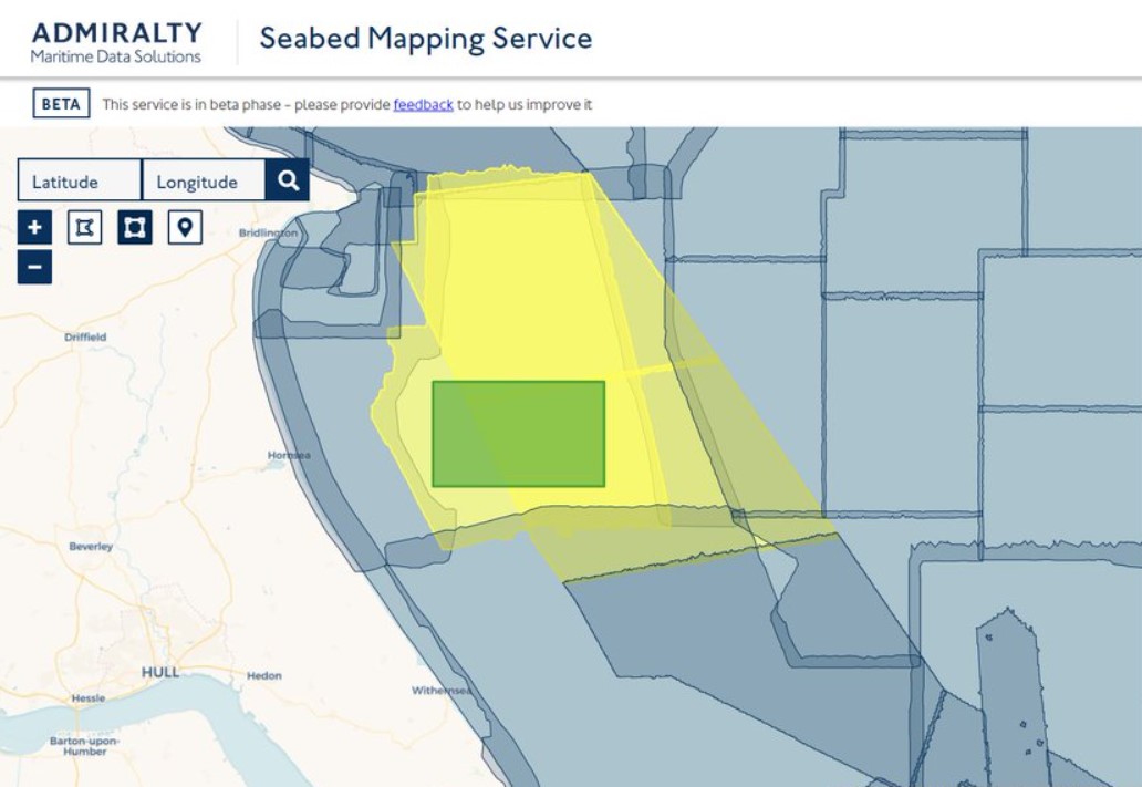 UKHO Seabed Mapping Service