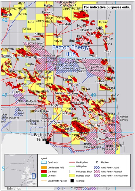 Bacton Energy Hub; Source: OGA