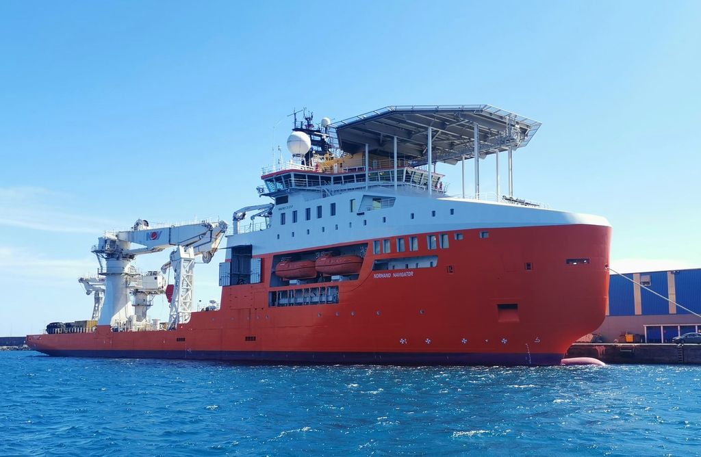 A photo of Normand Navigator (Courtesy of Solstad Offshore)