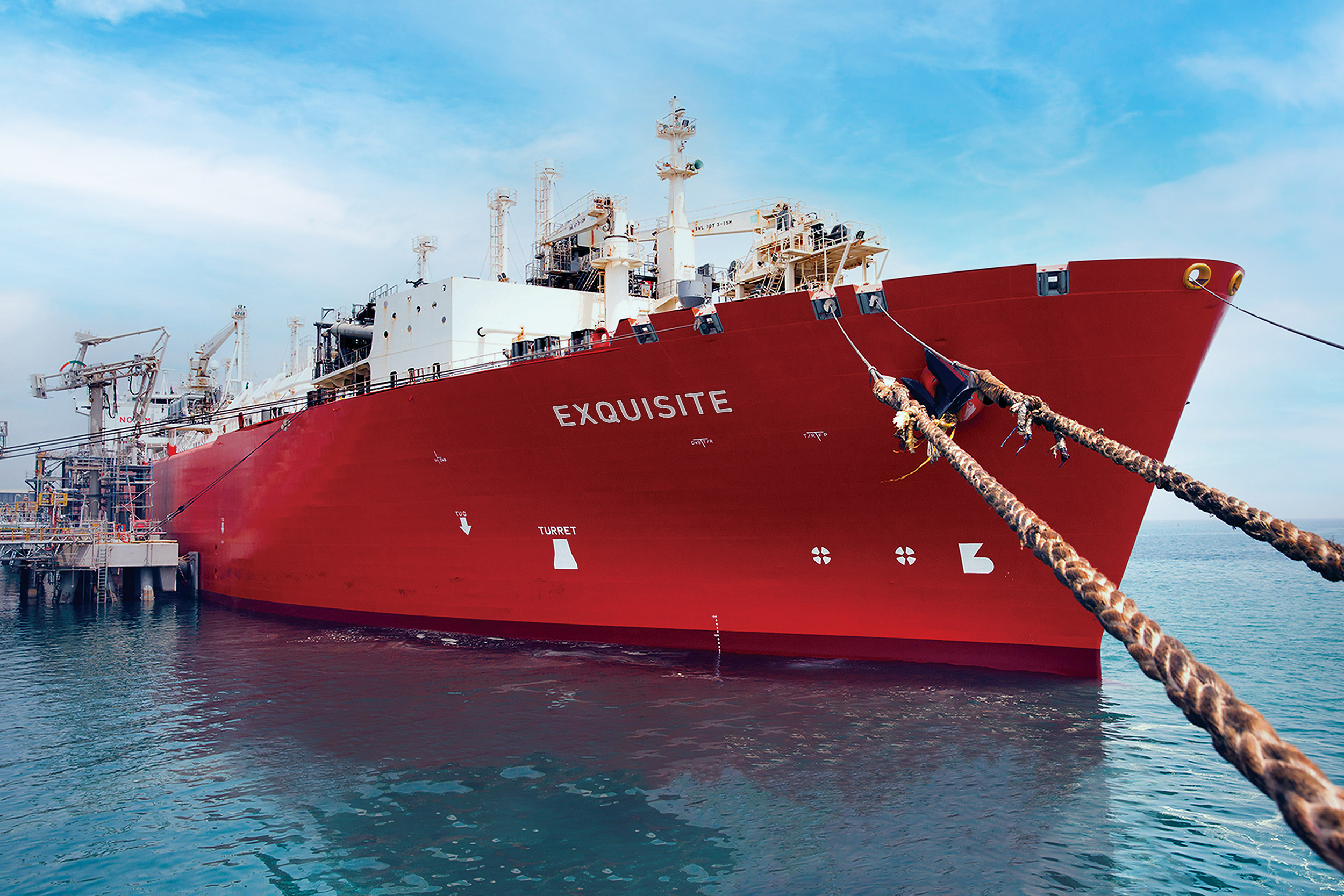 Qatar's Nakilat, the world's largest LNG shipper, has assumed the technical ship management and operations of the FSRU Exquisite.