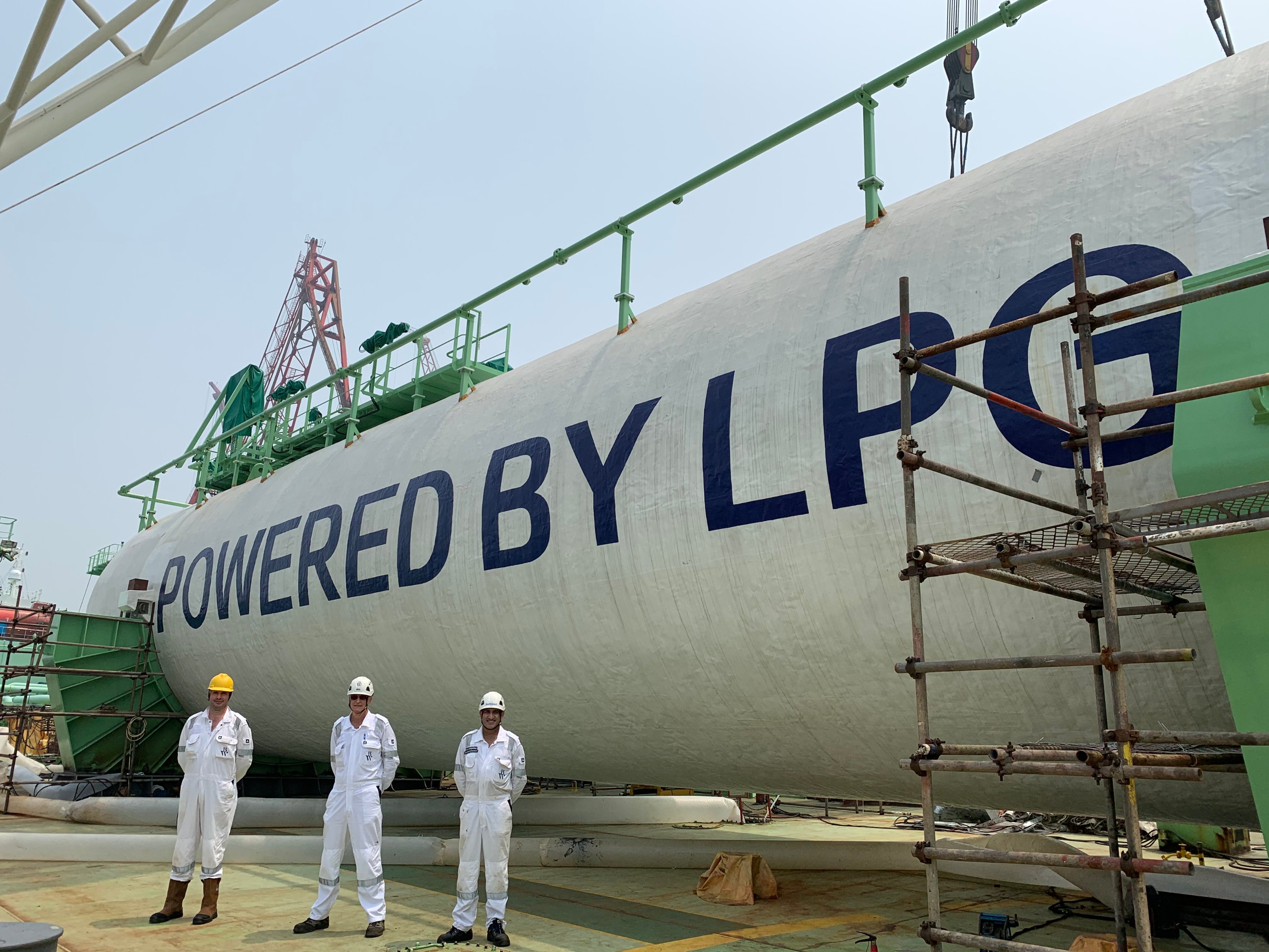 BW LPG's third retrofit completes sea and gas trials