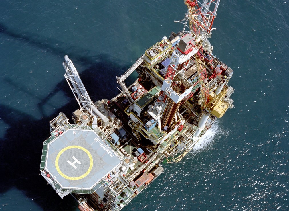 Andrew platform, one of the assets from the deal with Premier - BP