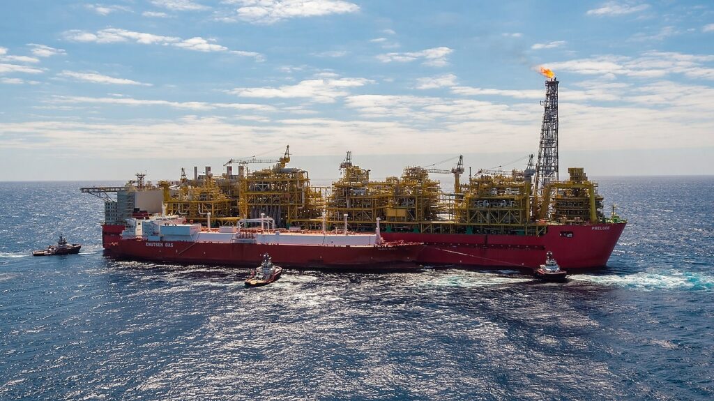 Shell resumes LNG loadings at Prelude FLNG