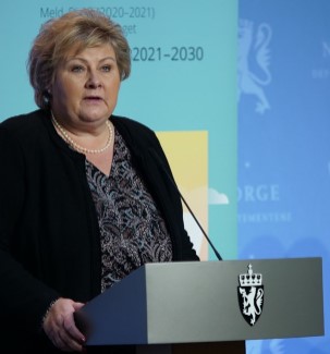 Norway's Prime Minister Erna Solberg; Source: Government of Norway