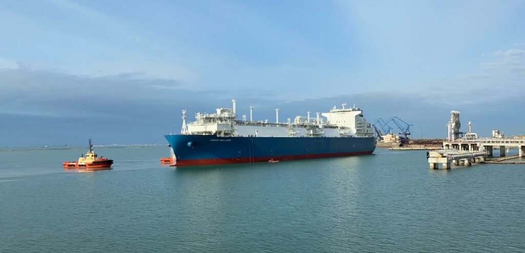 U.S. weekly LNG export slip