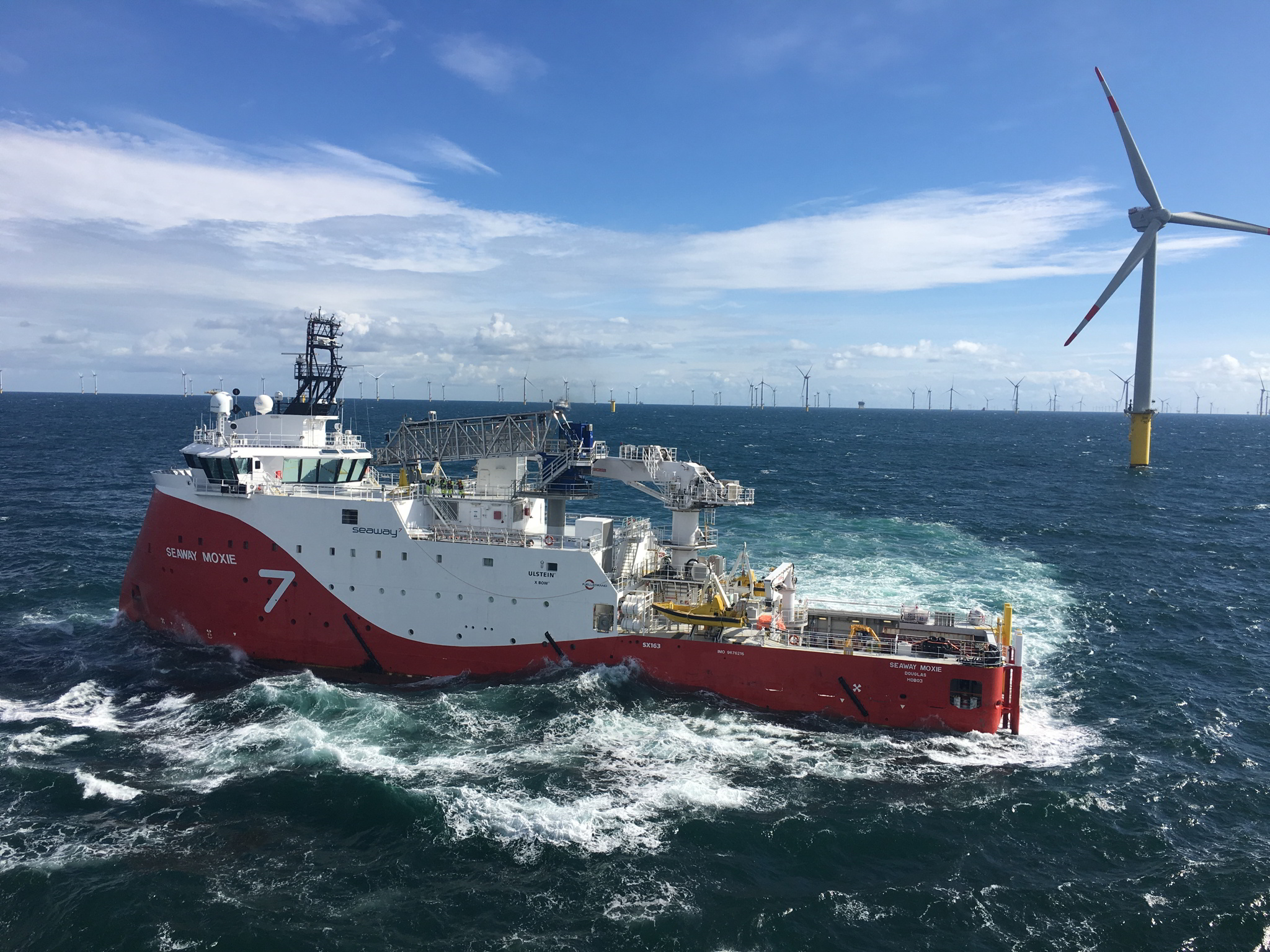 Seaway Moxie at an offshore wind farm