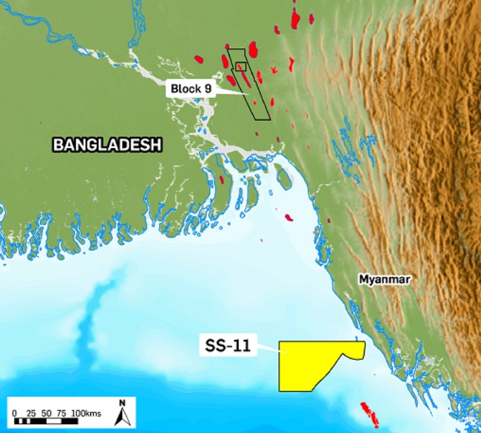 Block SS-11 off Bangladesh - KrisEnergy