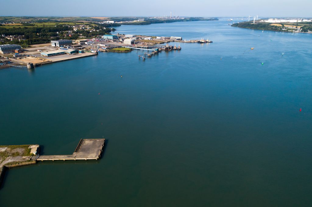 Photo of a META site (Courtesy of Marine Energy Wales)