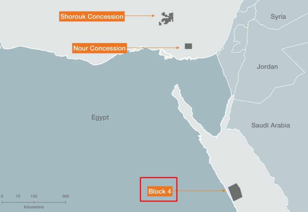 Block 4 in the Red Sea off Egypt - Mubadala Petroleum