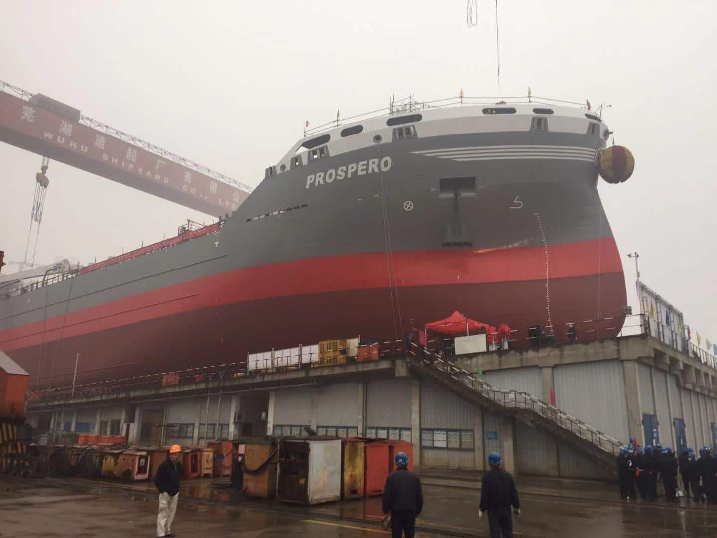 Donsötank Rederi’s LNG-fueled tanker launched in China