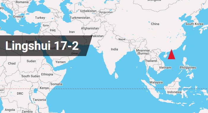 Location of the Lingshui 17-2 gas field; Source: Allseas ABS