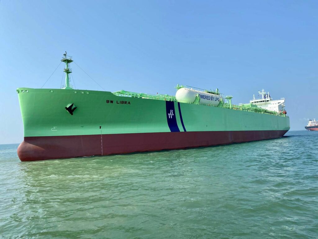 BW LPG's fourth retrofit set for sea trials