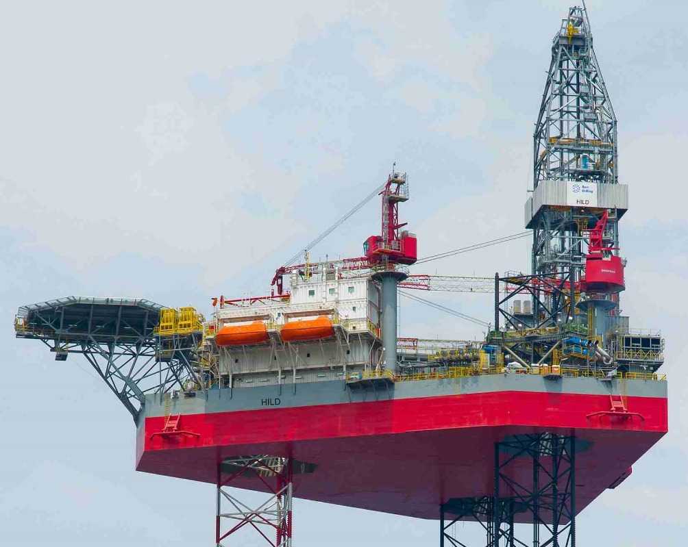 One of the jack-up rigs Keppel has already delivered to Borr Drilling