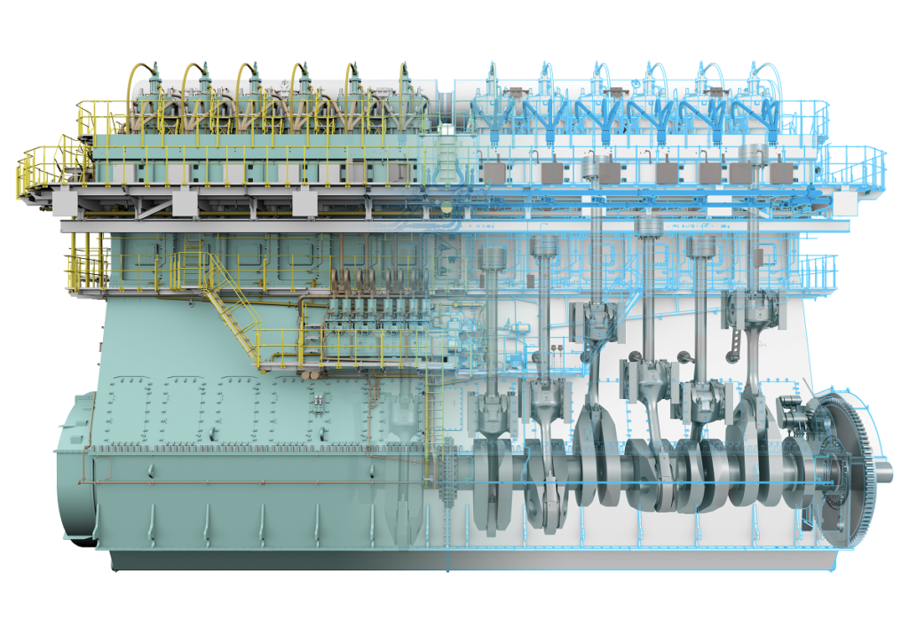 biggest 2 stroke engine