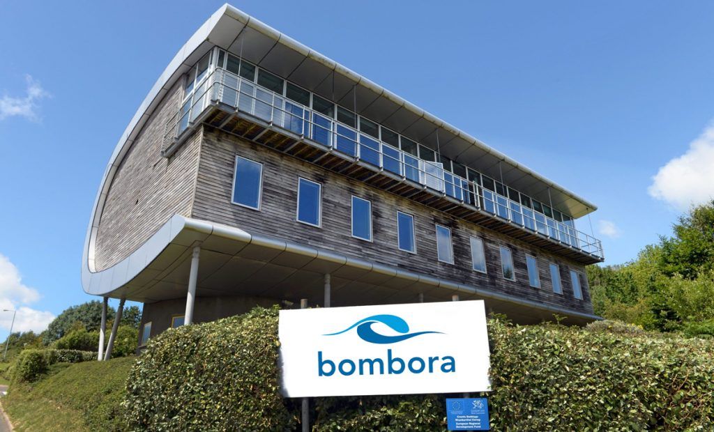 Photo of Bombora's Pembrokeshire office (Courtesy of Bombora Wave Power)