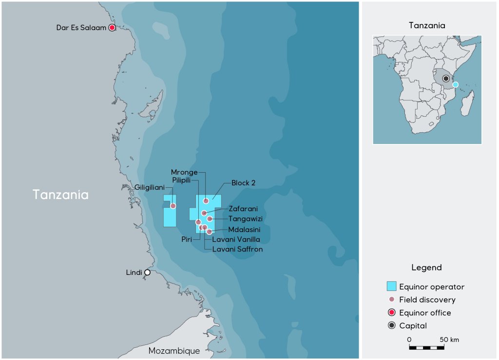 Equinor slashes Tanzania LNG value by $982 million